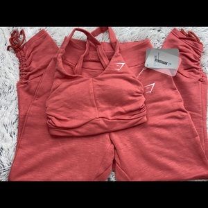 Gymshark Sports Bra and Joggers